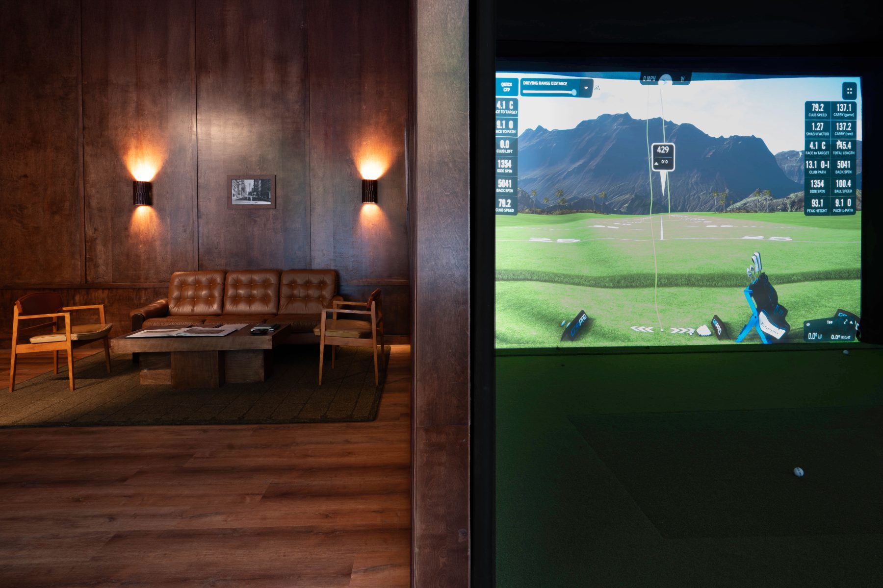 clubhouse interior, hudson square